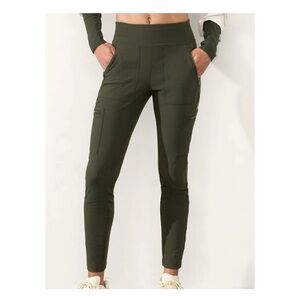 Athleta headlands leggings, olive green. Never worn! Sz 2